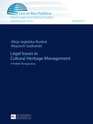 cover image of Legal Issues in Cultural Heritage Management